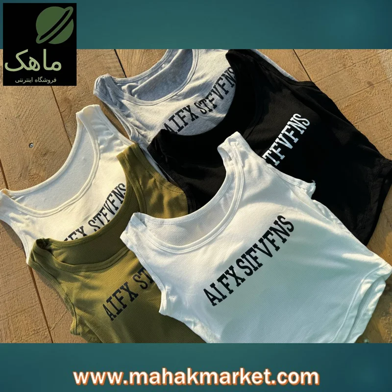 نیم تنه کراپ اروپایی فری سایز کبریتی